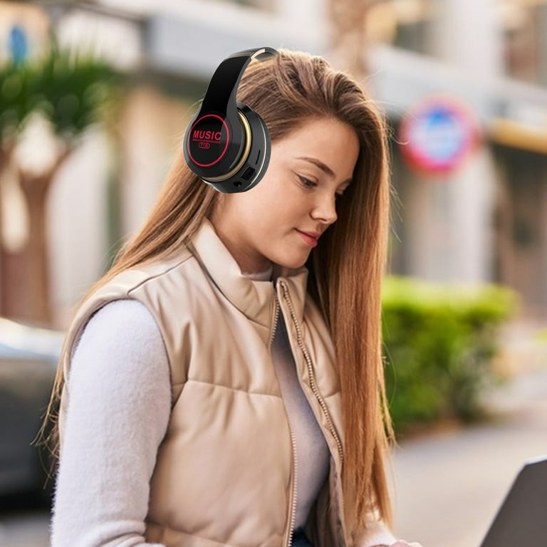 JilgTeok Pcs Bluetooth Headphones Wireless Experience Enhanced