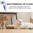 thumbnail image 4 of Peggybuy Electric Flea Zapper Comb Effective Pets Kills Flea Tool (Electric Current), 4 of 9
