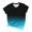 Blue, variant on WREESH Womens Fashion T-Shirts Crewneck Spring Summer Short Sleeves Print Casual Tops Pullover Blouse T-Shirt Blue