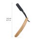 thumbnail image 2 of Barber old-fashioned razor razor manual razor folding household razor shaving tool without blade, 2 of 4