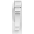 thumbnail image 2 of 5"W X 16"D X 16"H Merced Architectural Grade PVC Outlooker with Traditional Ends, 2 of 8