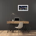 thumbnail image 3 of Ames, Carly 32x18 White Modern Wood Framed Museum Art Print Titled - NYC In Living Color II, 3 of 4