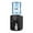 Black, variant on 110V Top Loading Countertop Water Dispenser, Mini Water Cooler Dispenser with Hot Cold and Room Temperature Water, Premium Countertop Water Cooler for 1 to 5 Gallons Bottle (Black)