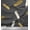 Dark Gray, variant on Soimoi Black Cotton Duck Fabric Brush Stroke Abstract Printed Craft Fabric by the Yard 42 Inch Wide