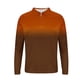 thumbnail image 4 of Blusa y camisa de manga larga con cuello vuelto para hombre, jersey de solapa de manga corta, top deportivo de manga corta con solapa, blusa de poliéster para hombre, 4 of 5