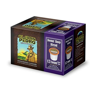 Cafe Don Pedro Donut Shop Blend Low Acid Coffee 72 Ct. Compatible with Keurig 2.0 in Bahrain at BHD 63 Rating 5