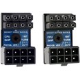 thumbnail image 1 of HUGFEGWE 2pcs/lot ATX 8Pin 8P EPS Male to Female 360 Degree Up Down Angled Power Header Adapter for CPU 12V, not Work for PCI-E Power for Graphics Card CJ25311-4675, 1 of 8