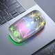thumbnail image 2 of Mouse Wireless Gaming Mouse 1000/1200/1600 DPI 500mAh 2.4GHz Recargable 7 Color Light House Computer Tablet Silent Mice Equipment Silver Grey AweSitey EL005499-03B, 2 of 6