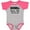 Baseball Heather and Hot Pink, variant on Inktastic Nonna Baby Clothes Grandchild Girls Baby Bodysuit
