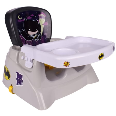 DC Comics Batman Booster Seat with Tray- Feeding Chair for Babies & Toddlers 6+ Months, Unisex