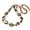 C, variant on Womens Fringe Belt with Beads Western Bohemian Knotted Wide Belt Rope Woven Waist Belts Braid Belt