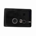thumbnail image 4 of Hucha de juguete para niños con contraseña, caja de seguridad para guardar monedas y dinero en efectivo, regalo con 2 llaves (negro), 4 of 15