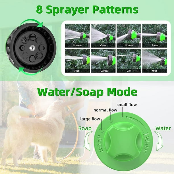 1 Set of Dog Washing Hose Attachment Dog Bathing Washing Sprayer Multifunctional Sprayer