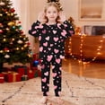 thumbnail image 7 of BLVB Girls Valentines Pajamas Set Pjs Long Sleeve Crewneck Heart Sleepwear Loungewear Sets for Kids 5-16 Years, 7 of 7