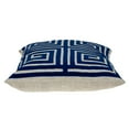 thumbnail image 4 of Parkland Collection Gio Contemporary Blue Pillow Cover, 4 of 6