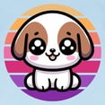 thumbnail image 3 of CafePress - Cute Puppy Dog Retro Sunset T Shirt - Infant T-Shirt, 3 of 4