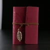 Alextreme Paper Vintage Leaf Fashion Small Notebook Bound Journal Diary Plan Notebook Memo Gift