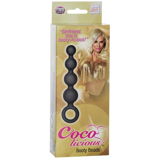 Calexotics Billes de Fesses en Silicone - Noir