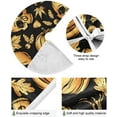 thumbnail image 2 of FMSHPON Halloween Skull Pumpkin Xmas Christmas Tree Skirt Stand Mat for Holiday Party Decoration Indoor Outdoor 48 inches, 2 of 6