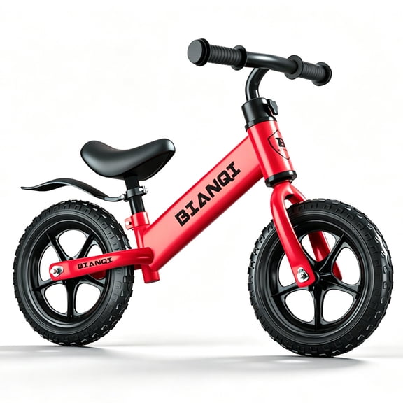 Yvagay Toddler Balance Bike 2 Year Old, 12Inch Kids Bike Toy for 18 Months to 5 Years Old, Tool-Free Adjustment Seat and Handlebar, Birthday Gifts for 2-3 Boys Girls, No Pedal