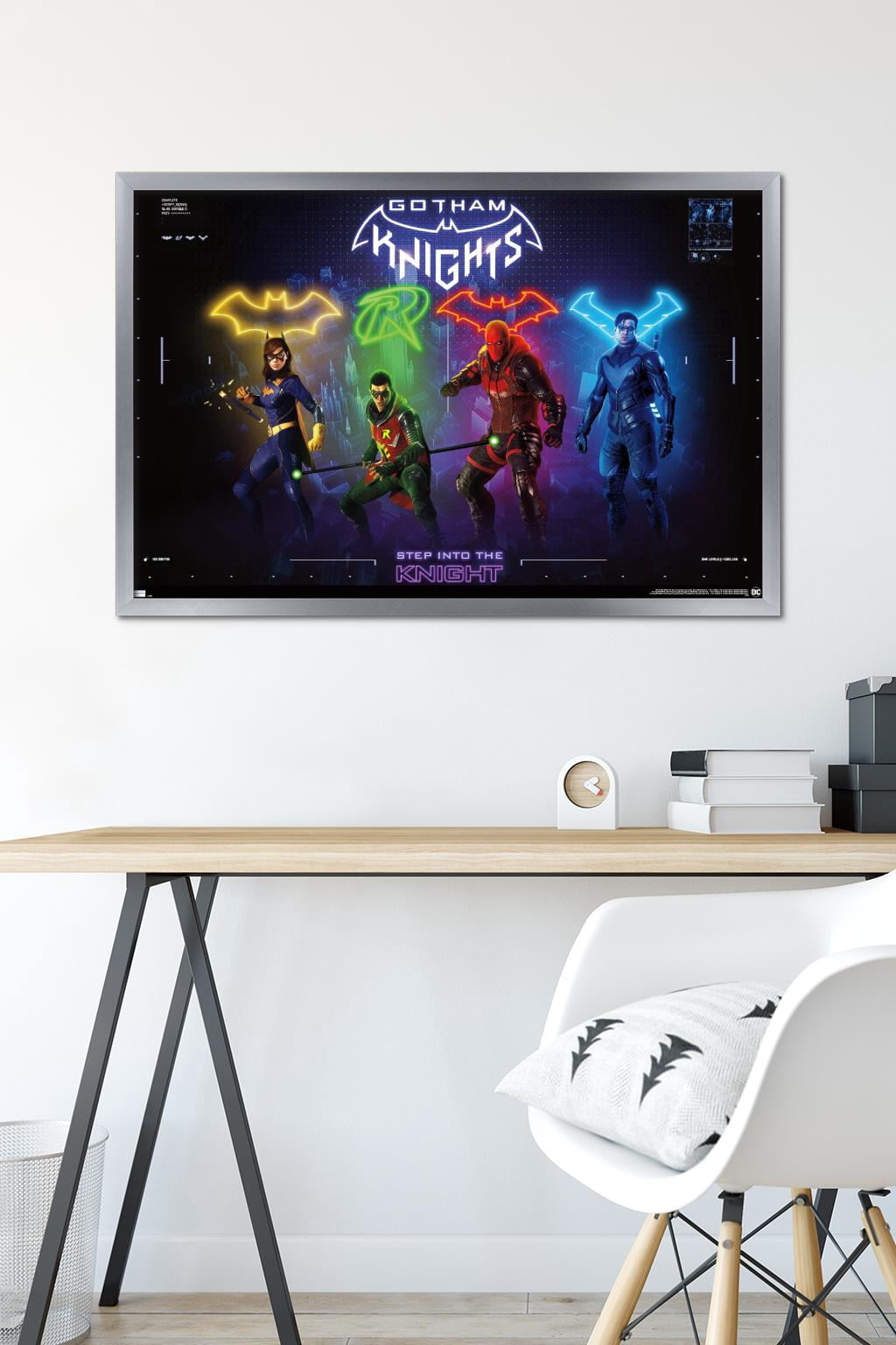 DC Comics Gotham Knights - Characters Wall Poster, 22.375" x 34" Framed