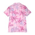 thumbnail image 4 of Ladies Summer Short Sleeve Printed Casual Shirt Top Fashionable And Comfortable Blouse For Women, 4 of 5