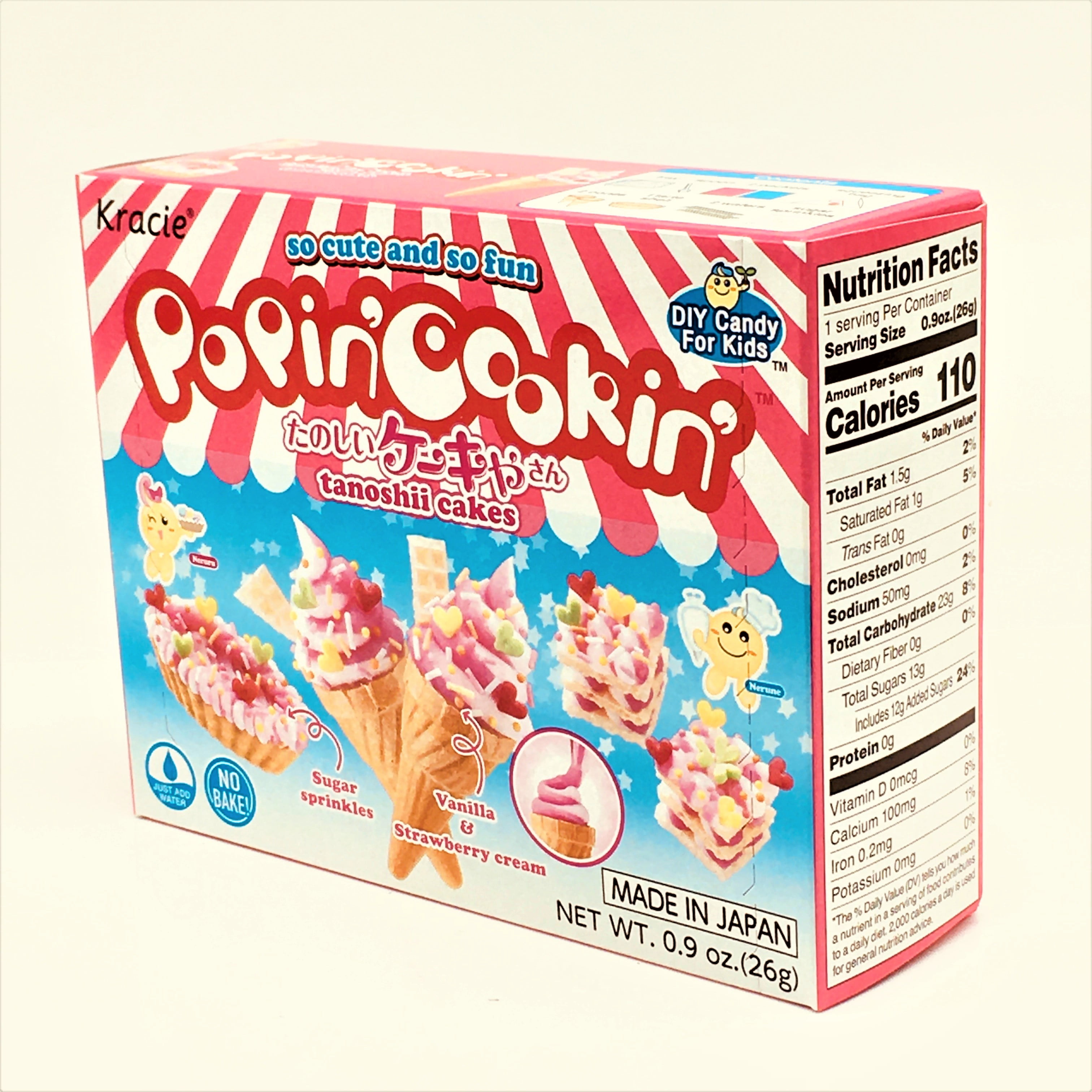 Popin Cookin kracie DIY Candy kit (set of 10) Japanese Candy w/ Gift /Sen