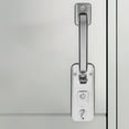 thumbnail image 4 of OULII 1 Ensemble Poignées de Porte d'Entrée Acier Inoxydable Argent Design Minimaliste pour Propriétaires d'Entreprise, 4 of 8