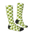 thumbnail image 3 of Picia Women Crew Soft Moisture-wicking Socks Happy Fruit Pattern Design Cotton Socks, One Size fit All, 3 of 9