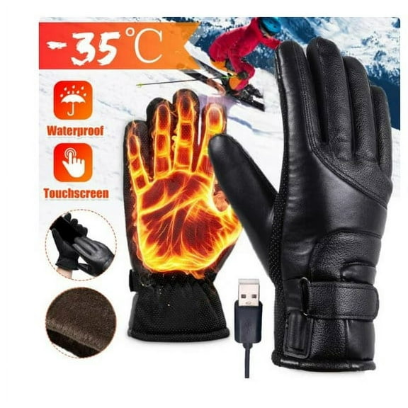Rechargeable Electric Battery Heated Gloves for Men and Women,Outdoor Indoor Battery Powered Hand Warmer Glove Liners