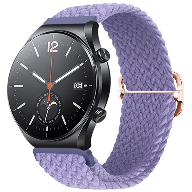 Adecuado para la correa de reloj Xiaomi S1/S2 Correa elástica trenzada de nailon ajustable