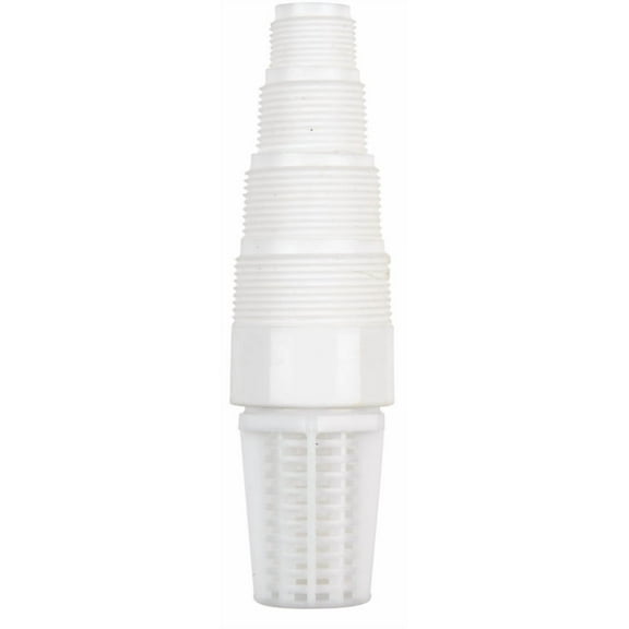 Brady FV4IN1 Brady Plastic Foot-Check Valve  0.75 x 1.5 in.