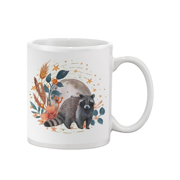 Raccoon In Nature Mug - Image by Shutterstock,