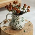 thumbnail image 5 of Retro ice cracked rustic flower vases, simple, for decorating living room, bedroom for flowers, bouquet, 5 of 6