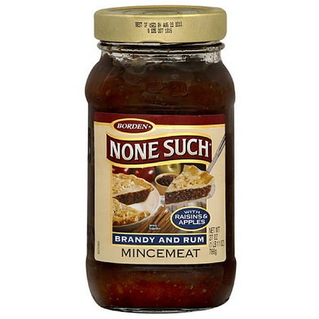 None Such Brandy And Rum Mincemeat, 27 O