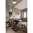 thumbnail image 5 of 60/7901 Nuvo Lighting Admiral - 1 Light Wall Sconce In Contemporary Style-15.38 Inches Tall and 6.5 Inches Wide-Matte Black/Natural Brass Finish, 5 of 19