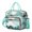 Greenish-blue-7, variant on Exotic Palm Tree Insulated Lunch Bag – Dual Insulation Large Lunch Box with Stylish Tropical Print Leakproof Portable Cooler for Work Picnic Travel