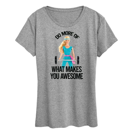 Barbie - Do More of What Makes You Awesome - Women's Short Sleeve Graphic T-Shirt