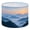 Color 1, variant on Linen Drum Lampshades Misty Mountain Landscape Tranquil River Pine Trees nature scenery 13"x13"x10" Light Shade for Table Lamps Floor Lamp Shades Lampshade Replacement Assembly Required