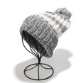 thumbnail image 2 of FAWUUDO Women Winter Knitted Cap Beanie Soft Warm Hat with Red Snowflake, 2 of 4