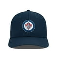 thumbnail image 2 of Men's Levelwear Navy Winnipeg Jets Rise Flex Hat, 2 of 3