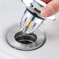 thumbnail image 4 of Tapón de fuga de agua para lavabo, tapón de drenaje Universal, accesorios para fregadero doméstico, 4 of 9