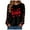 A01-Black, variant on HCNTES Womens Girls Valentines Day Long Sleeve Love Heart Print Top T-Shirt Spring Casual Fashion Crew Neck Pullover Sweatshirt Comfortable Trendy Leisure Wear(A01-Dark Gray,M)