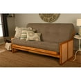 thumbnail image 2 of Kodiak Furniture Westport Full-size Wood Futon Set in Honey with Stone Mattress, 2 of 14