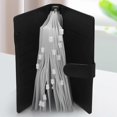 thumbnail image 4 of A5 Leather Notebook Binder With 16pcs A5 Plastic Binder Pockets, Budget Envelope System,a5 Budget P, 4 of 5