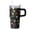Texture-69, variant on Insulated 20oz Stainless Steel Tumbler With Handle Double Wall Vacuum Leak Proof Geometric Print Cup With Straw Lid