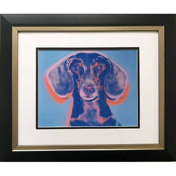 Andy Warhol "Portrait of Maurice" 1958 CUSTOM FRAMED Art Lithograph Generic