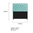 thumbnail image 3 of Cabecera Lady king size - Turquesa claro WEIK Lady, 3 of 3