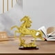thumbnail image 5 of Estatua moderna de caballo al galope, escultura, figura de resina, arte Feng Shui para porche A, 5 of 7