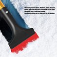thumbnail image 4 of pala de nieve, pala de nieve de emergencia, raspador de hielo para automóvil, pala de nieve multifuncional excelente resistencia a bajas temperaturas raspador de hielo para automóvil TUNC Sencillez, 4 of 5